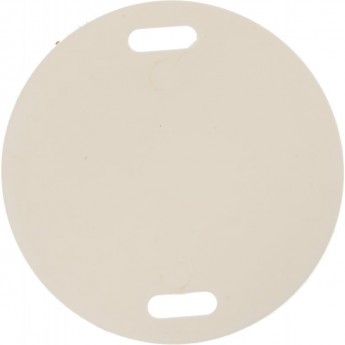 Бирка кабельная REXANT У-135 круг белая, 100 шт.