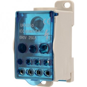 Блок распределительный REXANT РБД-250А на DIN-рейку Блок распределительный REXANT РБД-250А на DIN-рейку