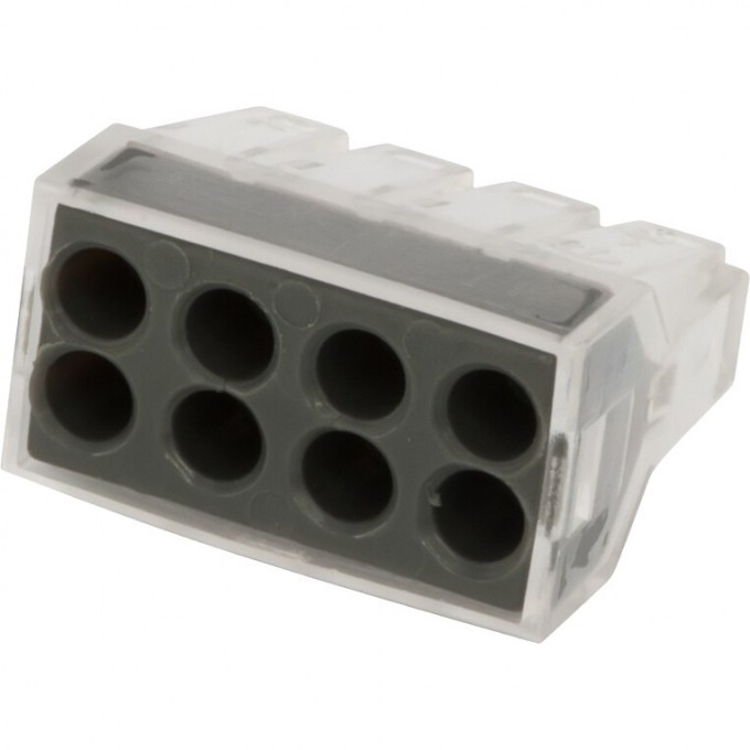 Электромонтажные экспресс-клеммы REXANT 8*2.5мм2, 5шт (БЛИСТЕР D) 07-5034-05