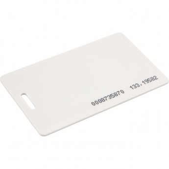 Электронный ключ (карта с прорезью) REXANT 125KHz формат EM Marin, индивидуальная упаковка 1 шт