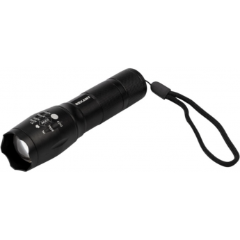 Фонарь REXANT ручной сверхъяркий 5 Вт, регулируемый фокус, алюминий, 3хААА