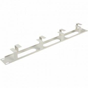 Горизонтальный кабельный органайзер REXANT 1U металл