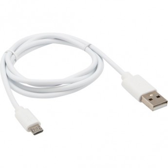 Кабель REXANT USB-micro USB белый 1 м