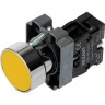 Кнопка REXANT XB2 желтая NO 36-5521