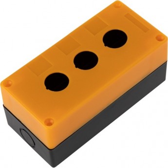 Корпус пластиковый REXANT КП 3 кнопки 22 мм Корпус пластиковый REXANT КП 3 кнопки 22 мм