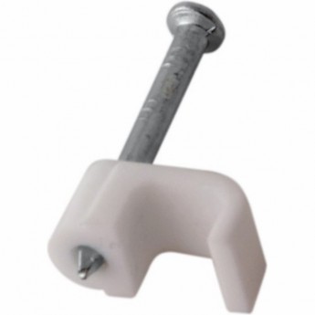 Крепеж кабеля REXANT плоский 4 х 2 мм, 20 шт.