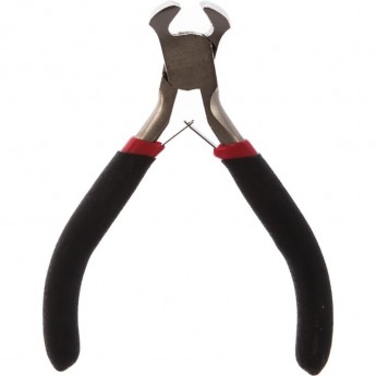 Кусачки торцевые REXANT мини 100 мм никелированные, авторазжим, обливные рукоятки