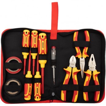 Набор диэлектрического инструмента REXANT RI-02, 11 предметов, до 1000 В