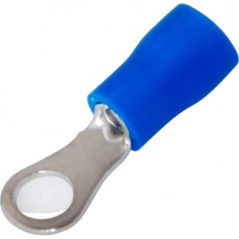 Наконечник кольцевой REXANT изолированный ø 4.3 мм 1.5-2.5 мм² (НКи 2.5-4/НКи2-4) синий