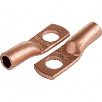 Наконечник медный REXANT ТМ 25–10–8 (25мм² - Ø 10мм) (в упак. 5 шт.)