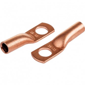 Наконечник медный REXANT ТМ 35–12–10 (35мм² - Ø 12мм) (в упак. 5 шт.)