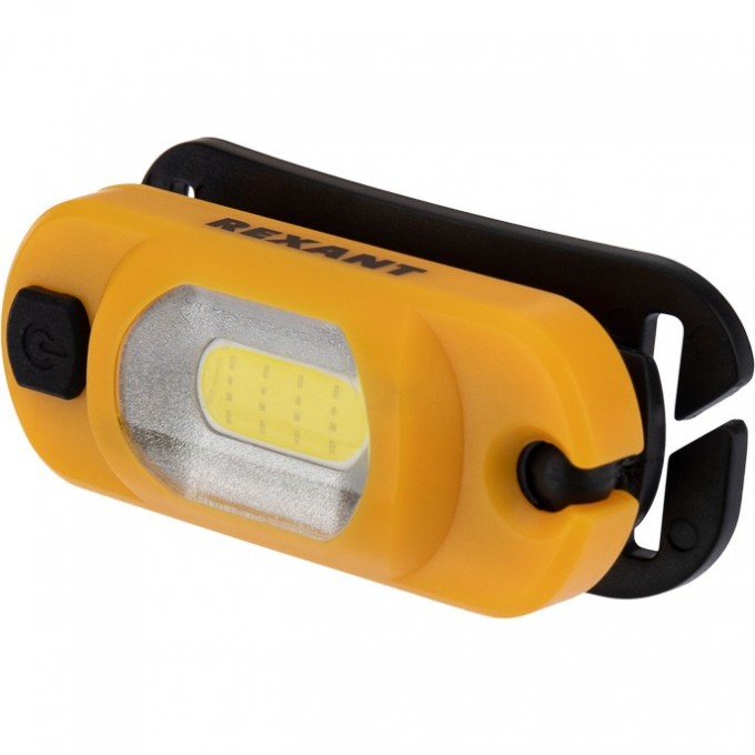 Налобный фонарь REXANT поворотный встроенный аккумулятор 75-700