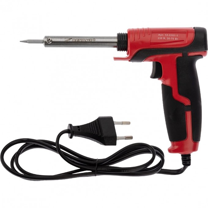 Паяльник-пистолет REXANT ПРОФИ двухрежимный, 30/70Вт, 230В, блистер 12-0161-1