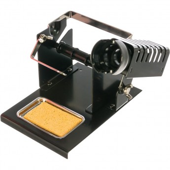 Подставка под паяльник REXANT, металл, держатель припоя, ниша, губка