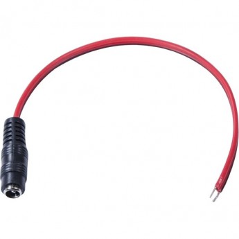 Разъем питания DC REXANT гнездо 2,1х5,5 с проводом 20 см Разъем питания DC REXANT гнездо 2,1х5,5 с проводом 20 см