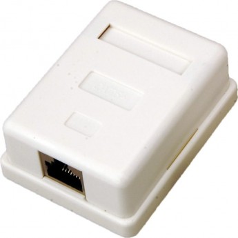 Розетка компьютерная REXANT внешняя 1-порт FTP RJ-45 (8P-8C), CAT 5e