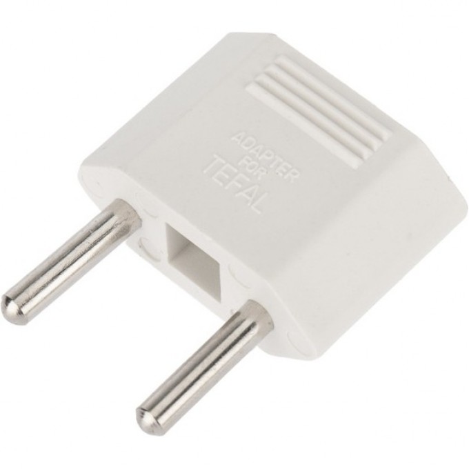Сетевой переходник плоский REXANT "ТЕФАЛЬ" белый, 1 шт (блистер F) 11-1041-01