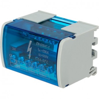 Шина REXANT на рейку в корпусе 2х7