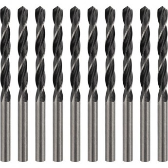 Сверло по металлу REXANT 4,5 мм HSS (10 шт. в упаковке) DIN 338