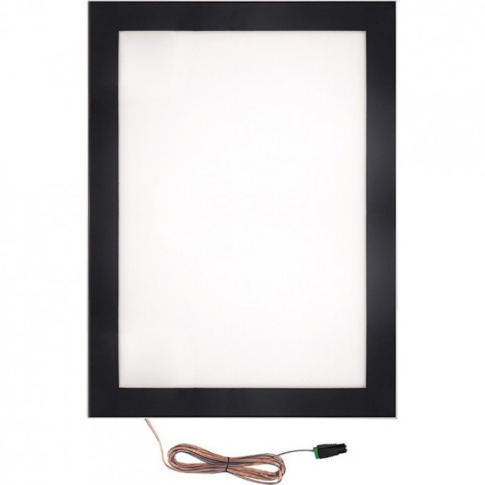 Световая панель REXANT ПОСТЕР MAGNET LED 500х700 17 Вт односторонняя с креплением на тросах 670-1242