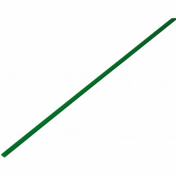 Термоусаживаемая трубка REXANT 1.0/0.5 мм зеленая, 50 шт/уп