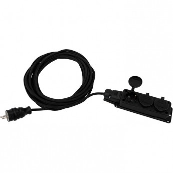 Удлинитель-шнур REXANT КГ 3х1.5 3500 Вт 10 м 3 гнезда морозостойкий с/з