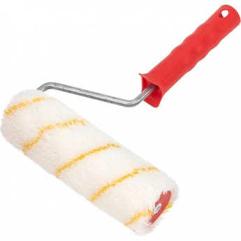 Валик REXANT «МАСТЕР», ворс 11 мм, ширина ролика 180 мм, Ø 42 мм, бюгель 8 мм, полиамид белый с желтой полосой Валик REXANT «МАСТЕР», ворс 11 мм, ширина ролика 180 мм, Ø 42 мм, бюгель 8 мм, полиамид белый с желтой полосой